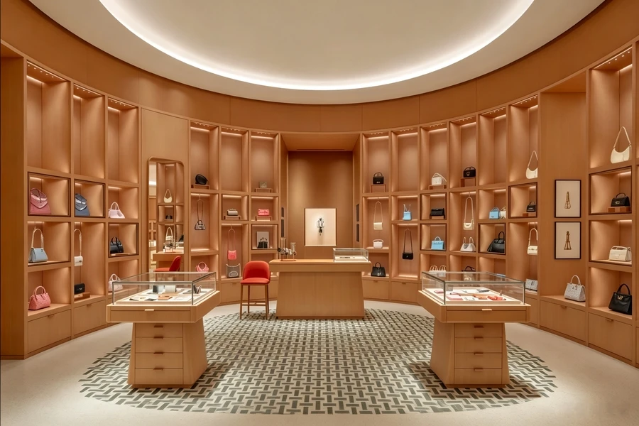 Luxury boutiques
